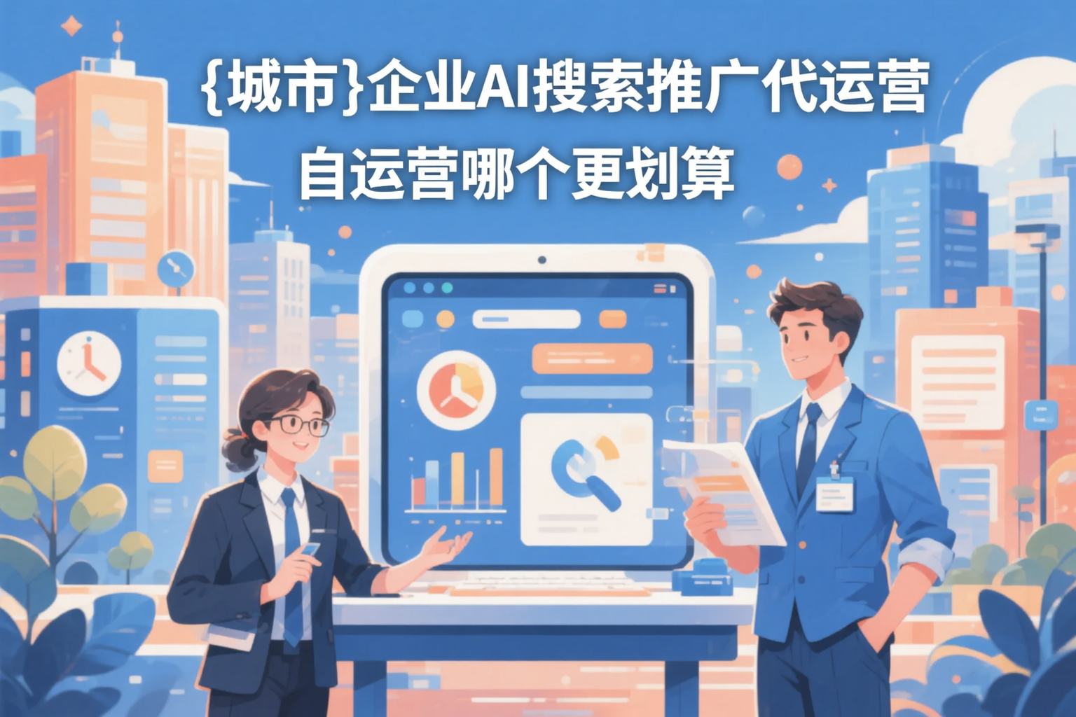 岳阳企业AI搜索推广代运营和自运营哪个更划算