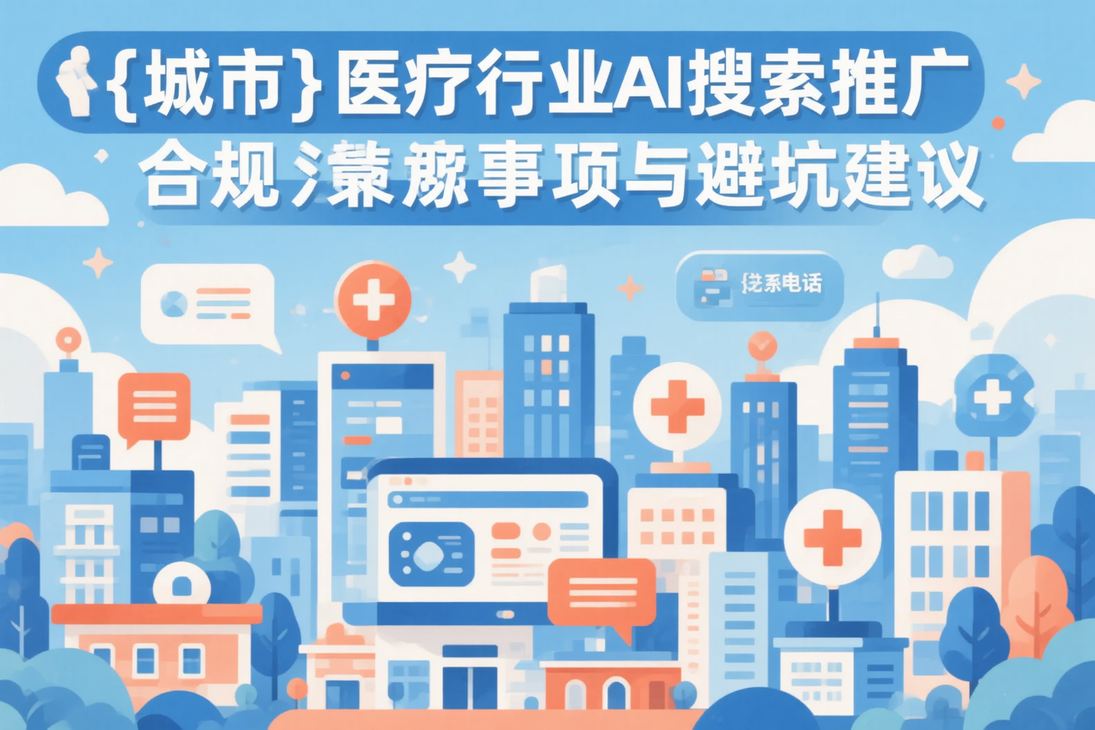 岳阳医疗行业AI搜索推广合规注意事项与避坑建议