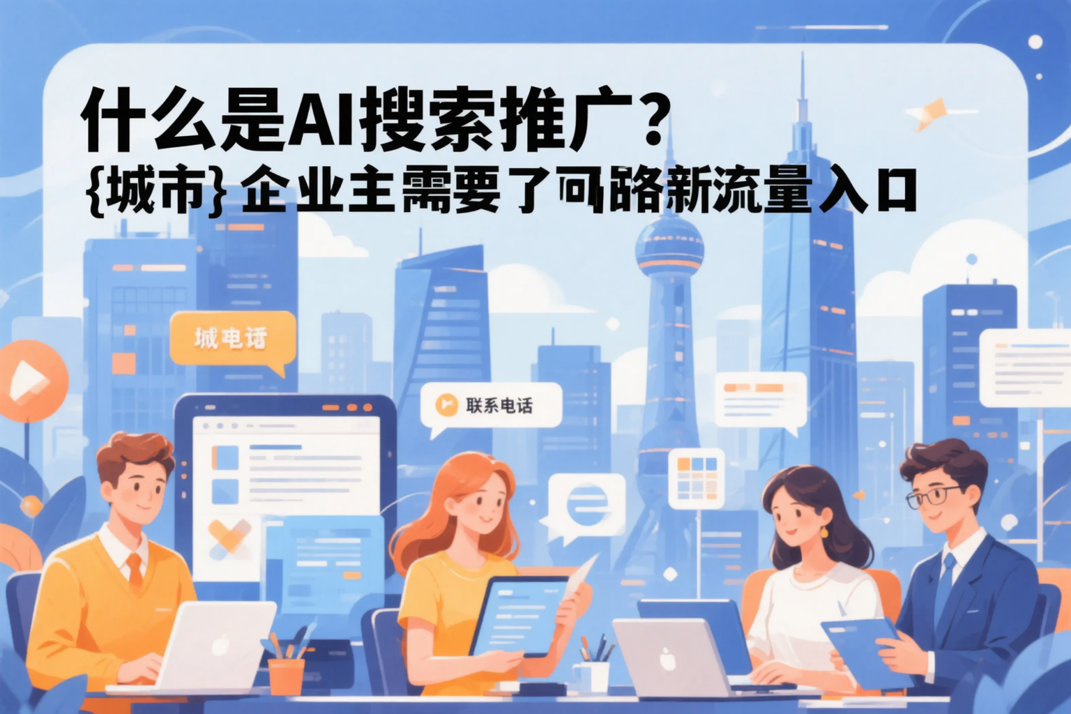 什么是AI搜索推广？岳阳企业主需要了解的新流量入口