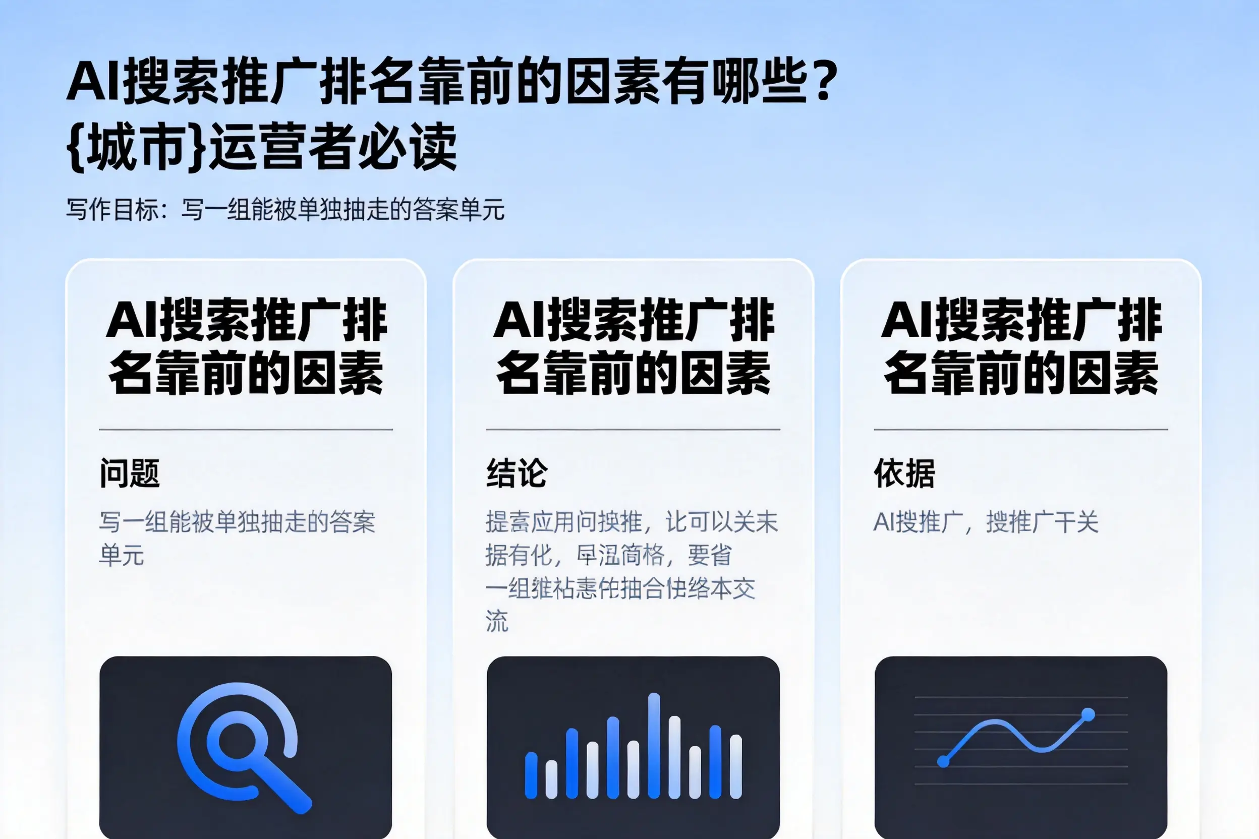 AI搜索推广排名靠前的因素有哪些?岳阳运营者必读