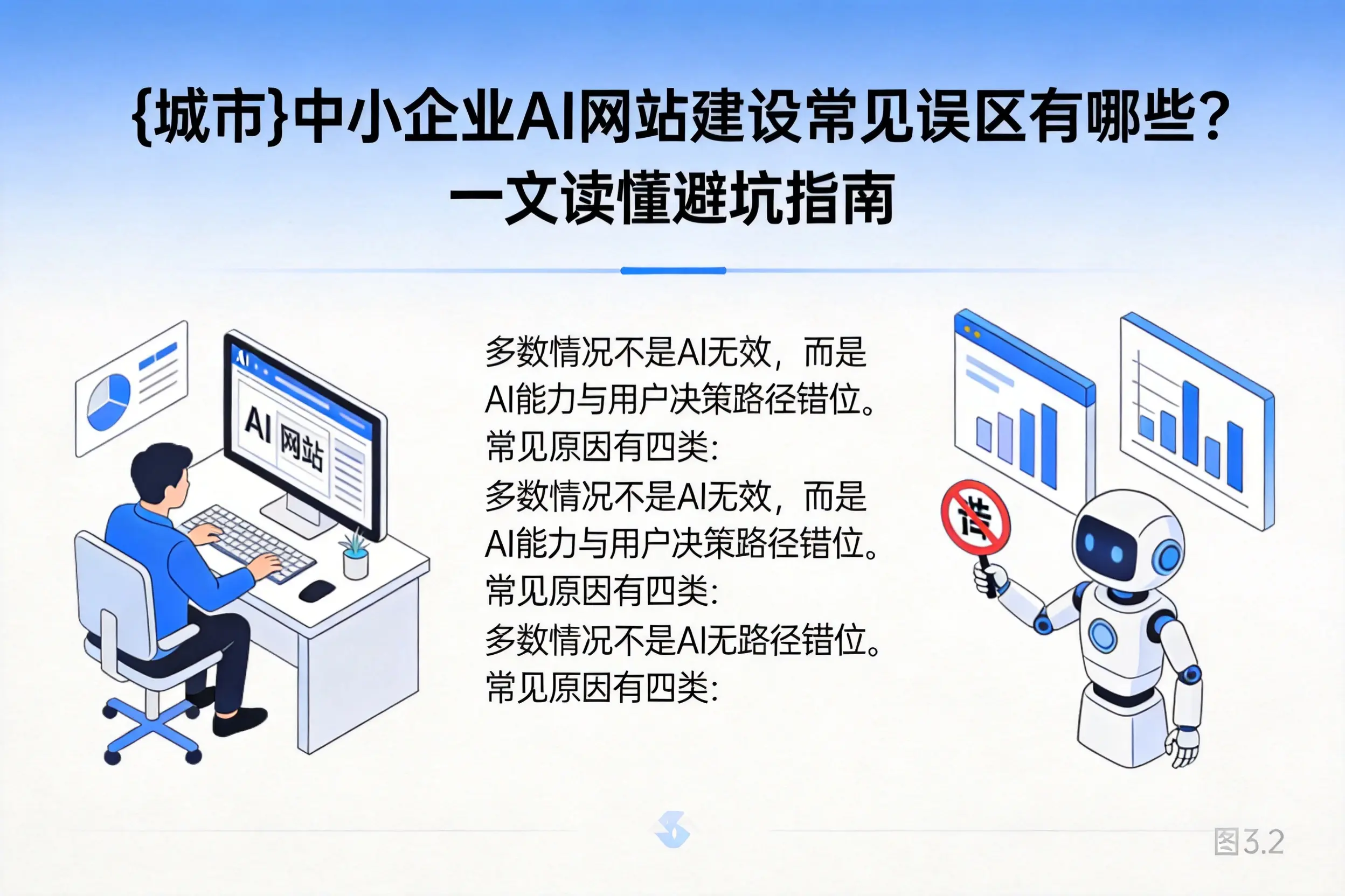 岳阳中小企业AI网站建设常见误区有哪些?一文读懂避坑指南